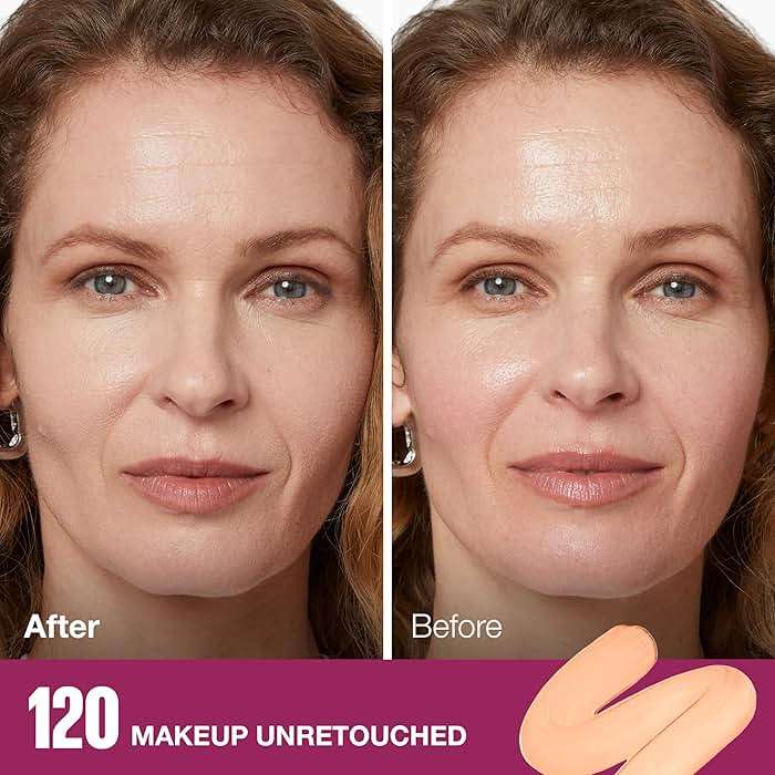 Maybelline Instant Age Rewind Eraser Foundation with SPF 20 and Moisturizing ProVitamin B5, 120, 1 Count (Packaging May Vary) - Image 2
