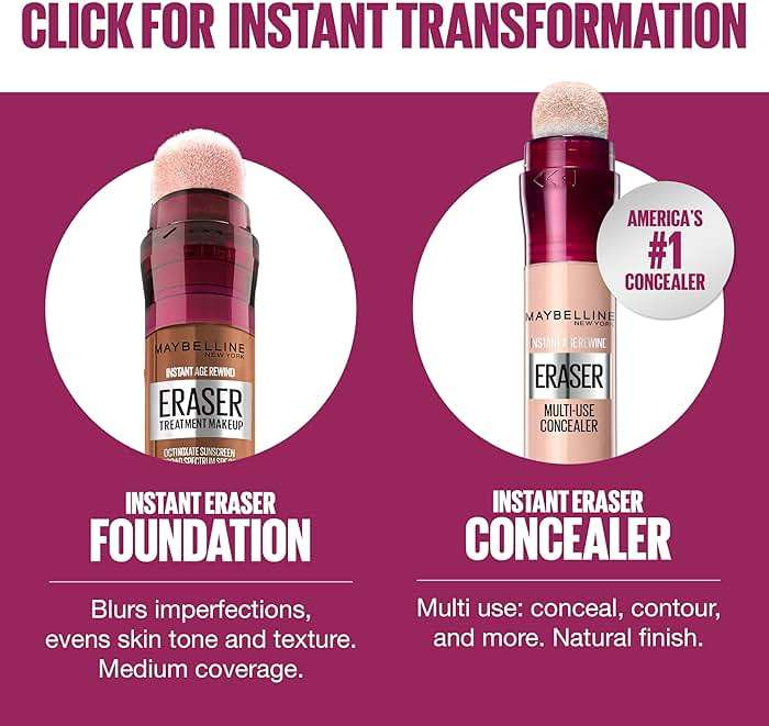 Maybelline Instant Age Rewind Eraser Foundation with SPF 20 and Moisturizing ProVitamin B5, 120, 1 Count (Packaging May Vary) - Image 6