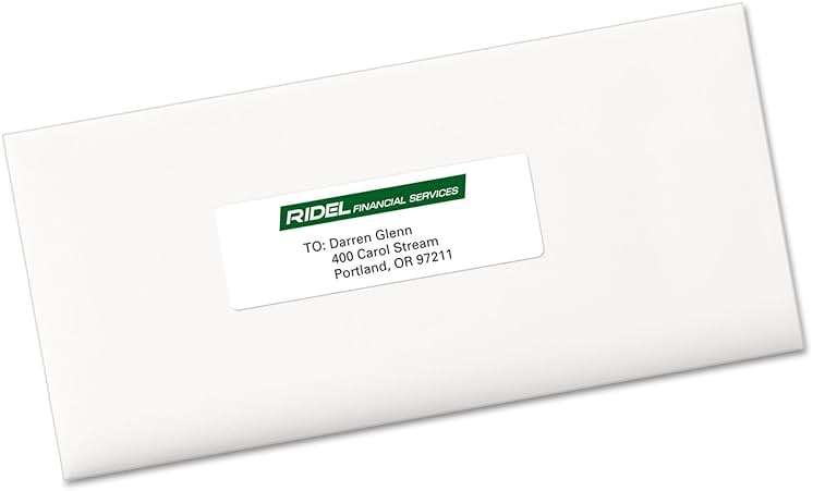 Avery Averyamp;reg; Easy Peel Address Labels for Inkjet Printer, 1-1/3 x 4, White, 350/Pack - Image 3