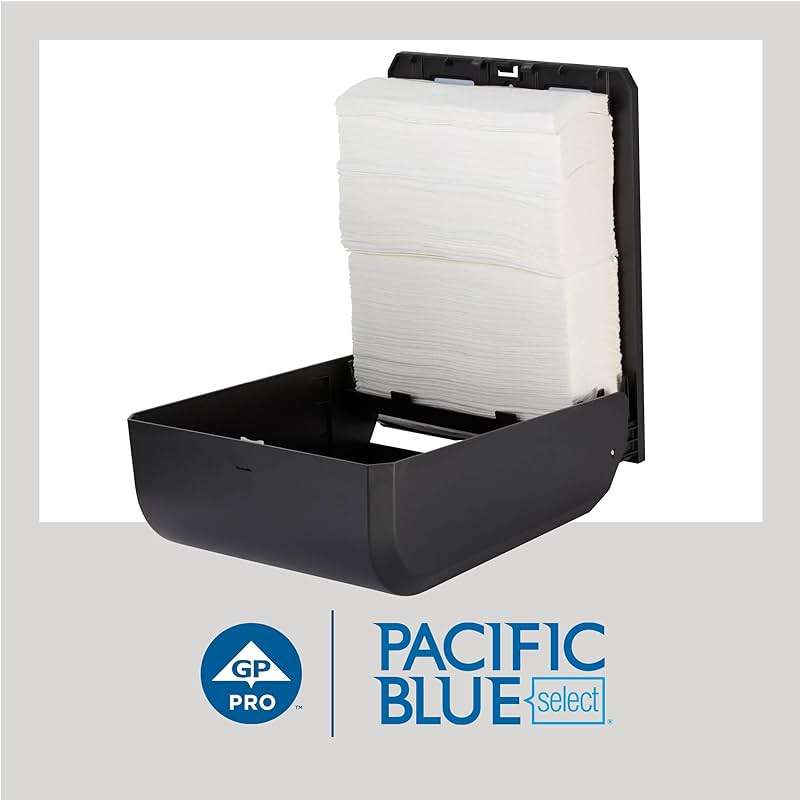 Pacific Blue Select C-Fold Paper Towels by GP PRO (Georgia-Pacific), White, 20241, 200 Towels Per Pack, 12 Packs Per Case (2400 Total), 10.10'' x 13.20 - Image 3