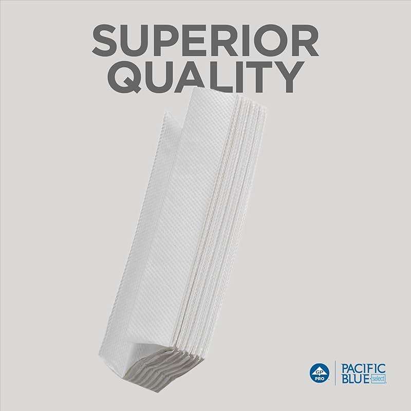 Pacific Blue Select C-Fold Paper Towels by GP PRO (Georgia-Pacific), White, 20241, 200 Towels Per Pack, 12 Packs Per Case (2400 Total), 10.10'' x 13.20 - Image 5