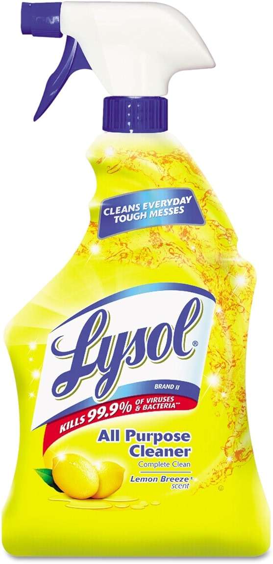 Lysol All Purpose Cleaner Spray, Lemon Breeze, 32oz - Image 1