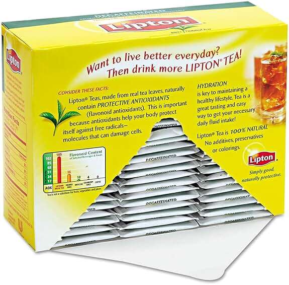 Lipton Decaffeinated Tea Bags - Image 6