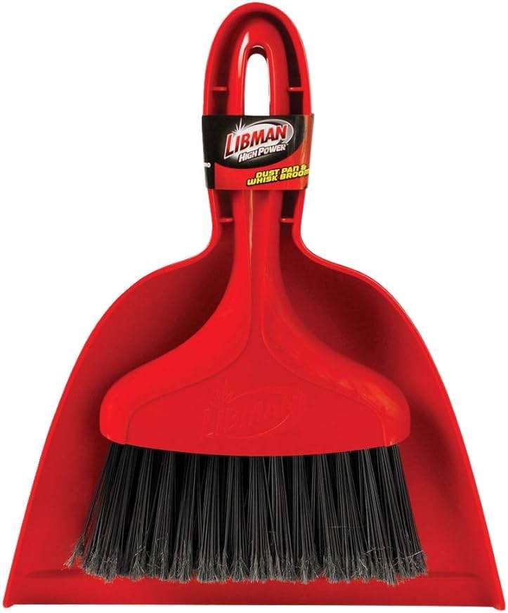 Libman 906 Dust Pan with Whisk Broom - Image 1