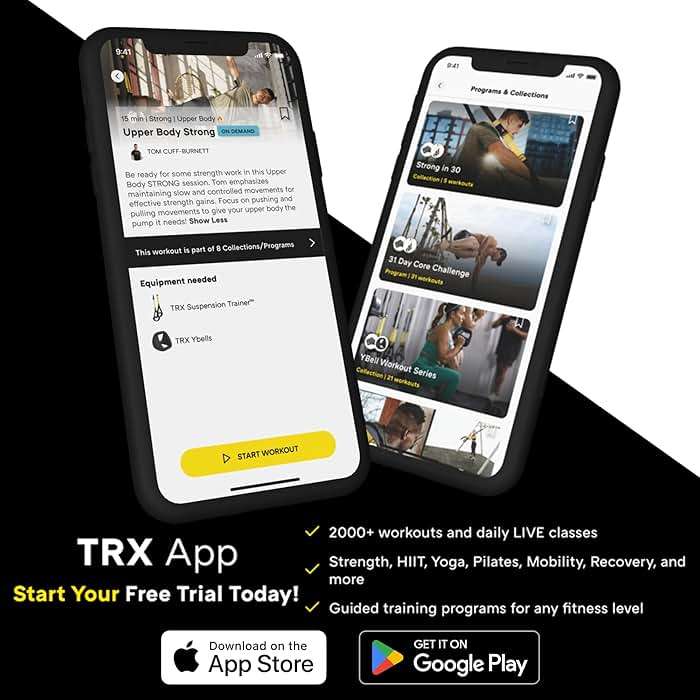 TRX All-In-One Home Gym System – Complete Suspension Training Kit for Strength Training, HIIT & Full-Body Workouts at Home or Outdoors, Includes Indoor & Outdoor Anchors - Image 5