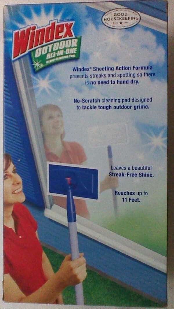 Windex Cleaner Window Outdoor All in One - Image 2