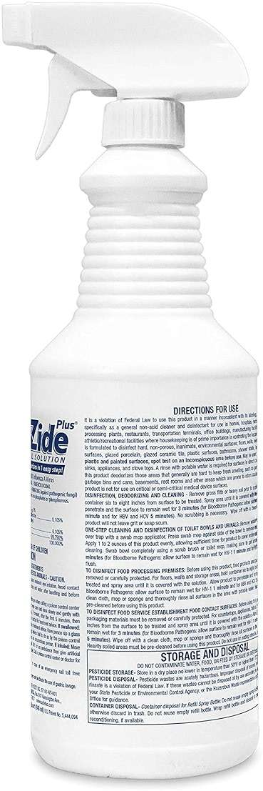 Safetec 32 Oz. SaniZide Plus Spray Bottle - Image 4