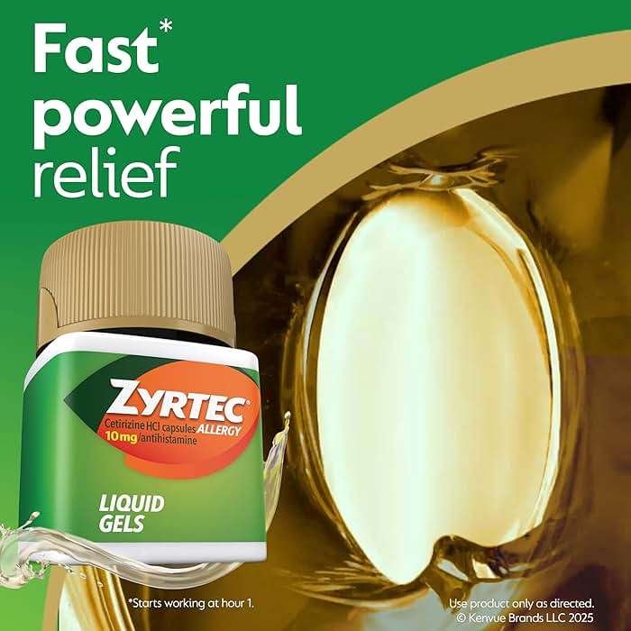 Zyrtec Liquid Gels, 12 Count - Image 5