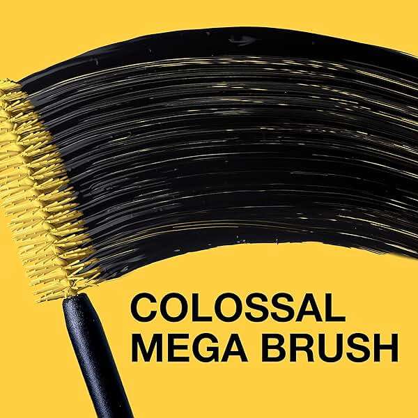 Maybelline Volum' Express Colossal Washable Mascara Makeup, Volumizing, Glam Black, 1 Count - Image 8