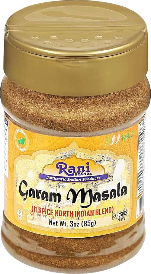 Rani Garam Masala Indian 11-Spice Blend 3oz (85g) PET Jar ~ All Natural, Salt-Free | Vegan | No Colors | Gluten Friendly | NON-GMO | Kosher | Indian Origin - Image 8