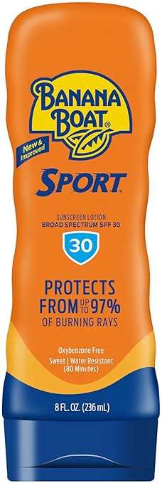 Banana Boat Sport Ultra SPF 30 Sunscreen Lotion, 8Fl Oz | Sport Sunscreen SPF 30 Lotion, Sunblock, Skin Sun Protection, Water Resistant Sun Care, 8Fl Oz - Image 1
