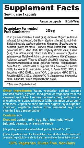 Essential Formulas Dr. Ohhira’s Probiotics Professional Formula with 5 Year Fermented Prebiotics, Live Active Probiotics and The only Product with Postbiotic Metabolites, 120 Capsules - Image 2