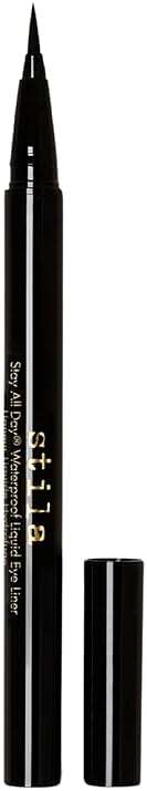 stila Waterproof Liquid Eye Liner, Stay All Day Makeup with Fine Brush Tip Lasting Satin Finish, Smudge-Proof & Transfer-Resistant - Image 1