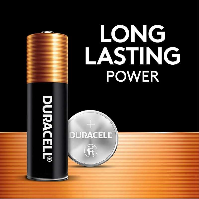 Duracell 303/357/76 Silver Oxide Button Battery, 3 Count (Pack of 1), Silver, Battery with Long-Lasting Power for Watches, Calculators, and More - Image 2