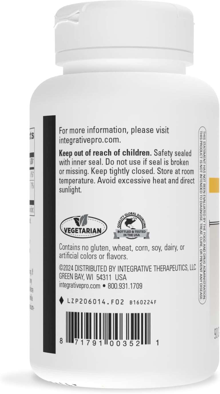 Integrative Therapeutics Tri-Magnesium - Supports Cellular Energy & Energy Metabolism* - Magnesium Supplement for Heart & Nerve Health Support* - Third-Party Tested - 90 Capsules (90 Servings) - Image 3