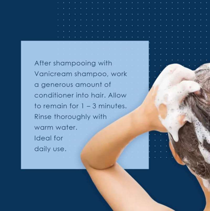 Vanicream Conditioner – pH Balanced Mild Formula Effective For All Hair Types and Sensitive Scalps - Free of Fragrance, Lanolin, and Parabens – 12 Fl Oz - Image 5