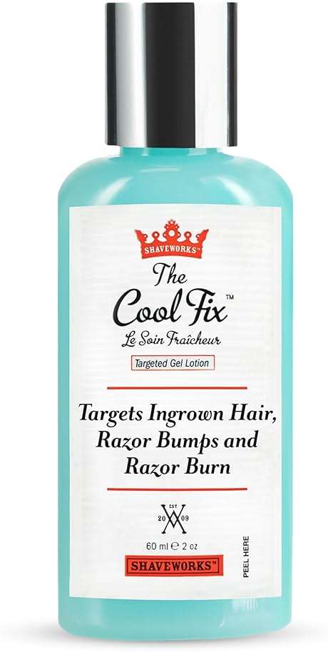 Shaveworks The Cool Fix Aftershave for Women: Pubic Hair Removal, Razor Bumps, Razor Burns, Ingrown Hair Treatment – After Shaving Post Waxing Bikini Area Moisturizing Skin Care Gel 2 Fl Oz - Image 1