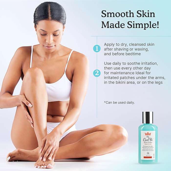 Shaveworks The Cool Fix Aftershave for Women: Pubic Hair Removal, Razor Bumps, Razor Burns, Ingrown Hair Treatment – After Shaving Post Waxing Bikini Area Moisturizing Skin Care Gel 2 Fl Oz - Image 5