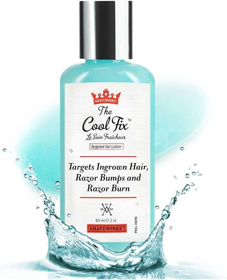 Shaveworks The Cool Fix Aftershave for Women: Pubic Hair Removal, Razor Bumps, Razor Burns, Ingrown Hair Treatment – After Shaving Post Waxing Bikini Area Moisturizing Skin Care Gel 2 Fl Oz - Image 8