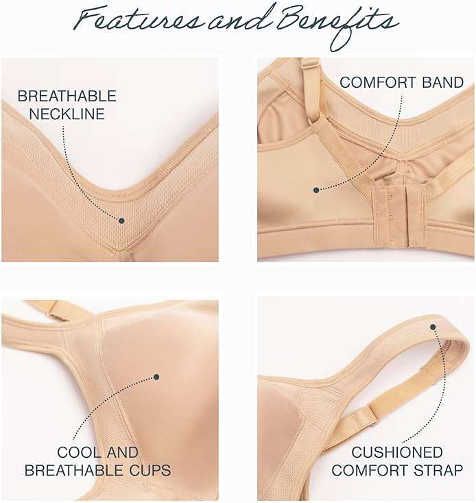 Playtex Women's 18 Hour Active Lifestyle Full Coverage Bra #4159 - Image 4