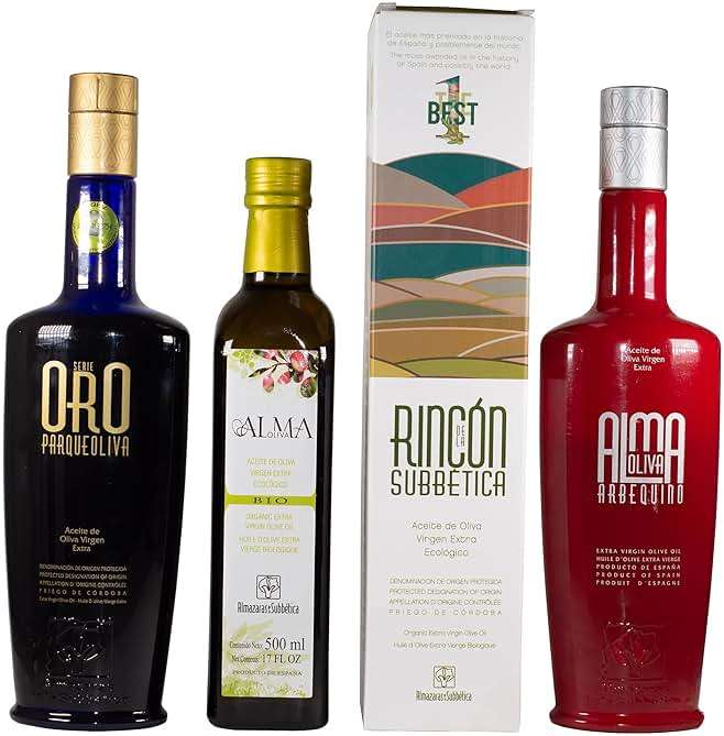 Rincon De La Subbetica- Award Winning, Organic Cold Pressed EVOO Extra Virgin Olive Oil, 16.9-Ounce Glass Bottle - Image 10