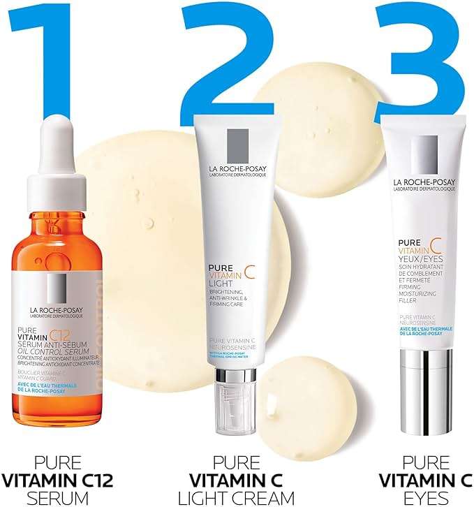 La Roche-Posay Pure Vitamin C cream firming ,moisturizing filler 1.35 oz - Image 5