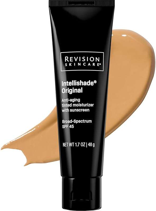 Revision Skincare Intellishade® Original SPF 45, Anti-Aging Tinted Sunscreen for Face, Daily Moisturizer with SPF, Anti-Wrinkle with Peptides & Vitamin C, Hydrating Broad-Spectrum Sunscreen, 1.7 oz - Image 1
