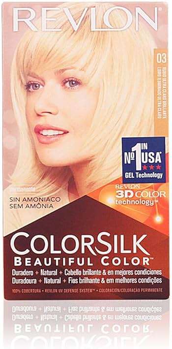 Revlon ColorSilk Hair Color, 03 Ultra Light Sun Blonde 1 ea (Pack of 3) - Image 2