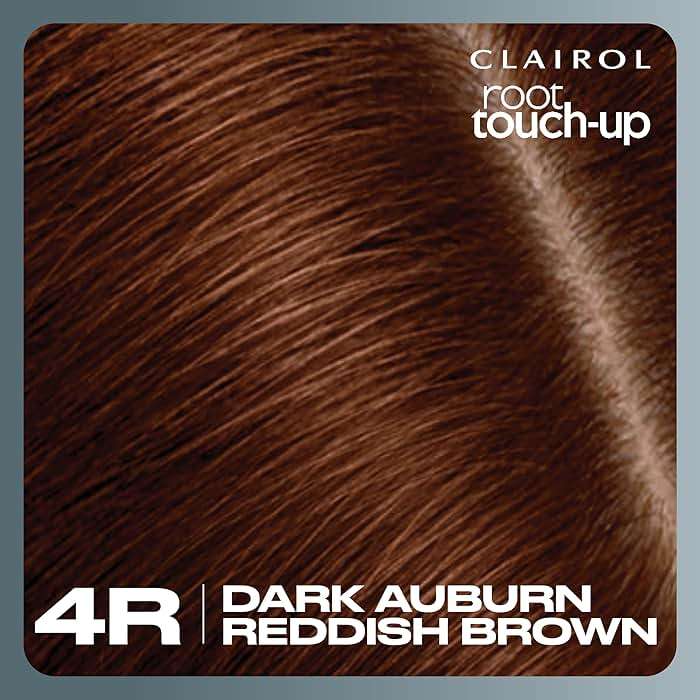 Clairol Root Touch-Up by Nice'n Easy Permanent Hair Dye, 4R Dark Auburn/Reddish Brown Hair Color | 100% Gray Coverage | Easy Brush Application | Matches Professional Salon Shades | Pack of 2 - Image 10