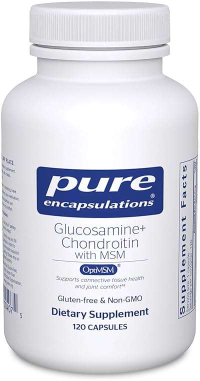 Pure Encapsulations Glucosamine Chondroitin with MSM - Supports Joint Health & Normal Cartilage Formation* - Maintains Enzyme Activity - Gluten-Free & Non-GMO - 120 Capsules - Image 1