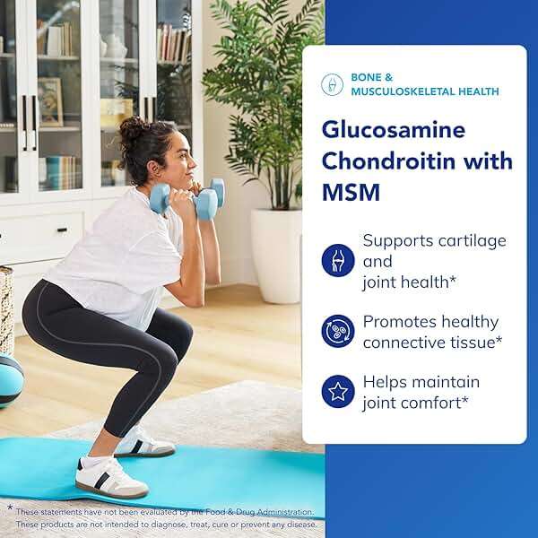 Pure Encapsulations Glucosamine Chondroitin with MSM - Supports Joint Health & Normal Cartilage Formation* - Maintains Enzyme Activity - Gluten-Free & Non-GMO - 120 Capsules - Image 3
