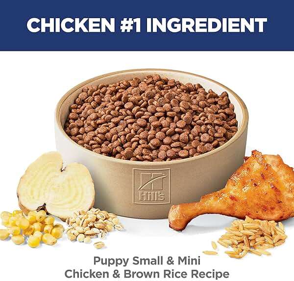 Hill's Science Diet Puppy Small & Mini Dry Dog Food, Chicken & Brown Rice, 4.5 lb. Bag - Image 3