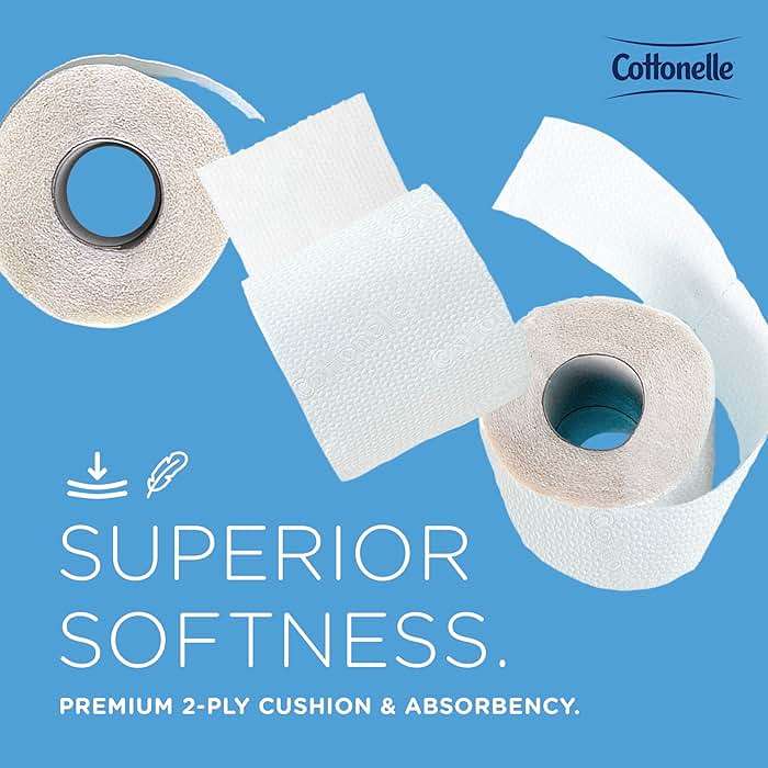Cottonelle Professional Standard Roll Toilet Paper, Bulk (13135), 2-Ply, White, Compact for Easy Storage (20 Rolls of 451 Sheets, 9,020 Sheet Total) - Image 6
