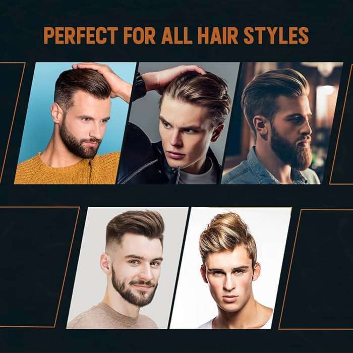 Woody's Mega Firm Hair Gel for Men, Strong Hold, Alcohol-Free, No Flakes, Men's Hair Gel for Strong Hold Styling, Mens Styling Gel - 12 fl oz - Image 5
