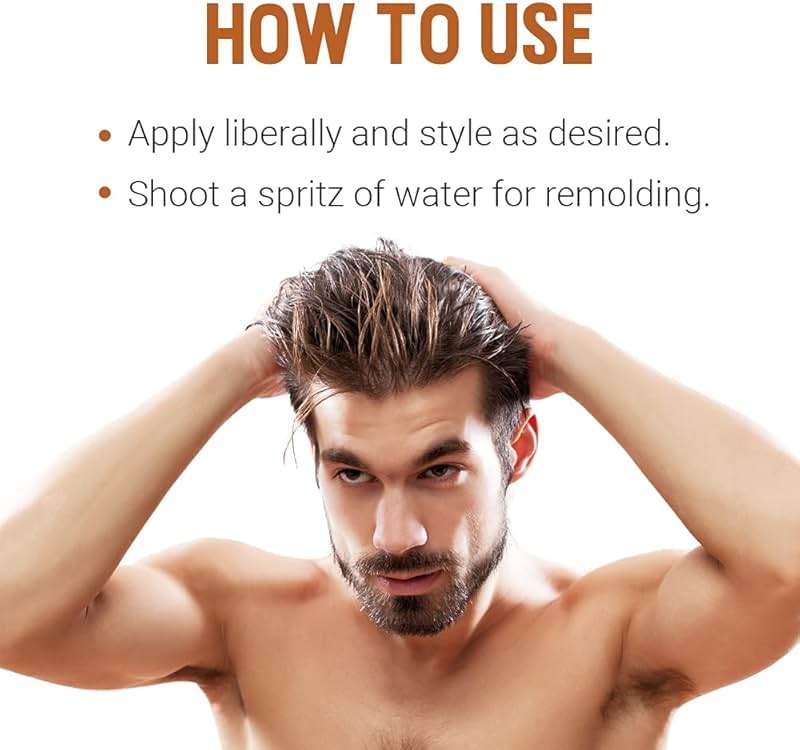 Woody's Mega Firm Hair Gel for Men, Strong Hold, Alcohol-Free, No Flakes, Men's Hair Gel for Strong Hold Styling, Mens Styling Gel - 12 fl oz - Image 7