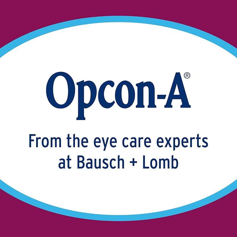 Opcon-A Allergy Eye Drops, Antihistamine and Redness Relief for Itchy, Red Eyes, Soothes Irritation from Pollen, Ragweed, Grass, Animal Hair and Dander Clinically Proven Formula, 0.5 Fl Oz (Pack of 2) - Image 2