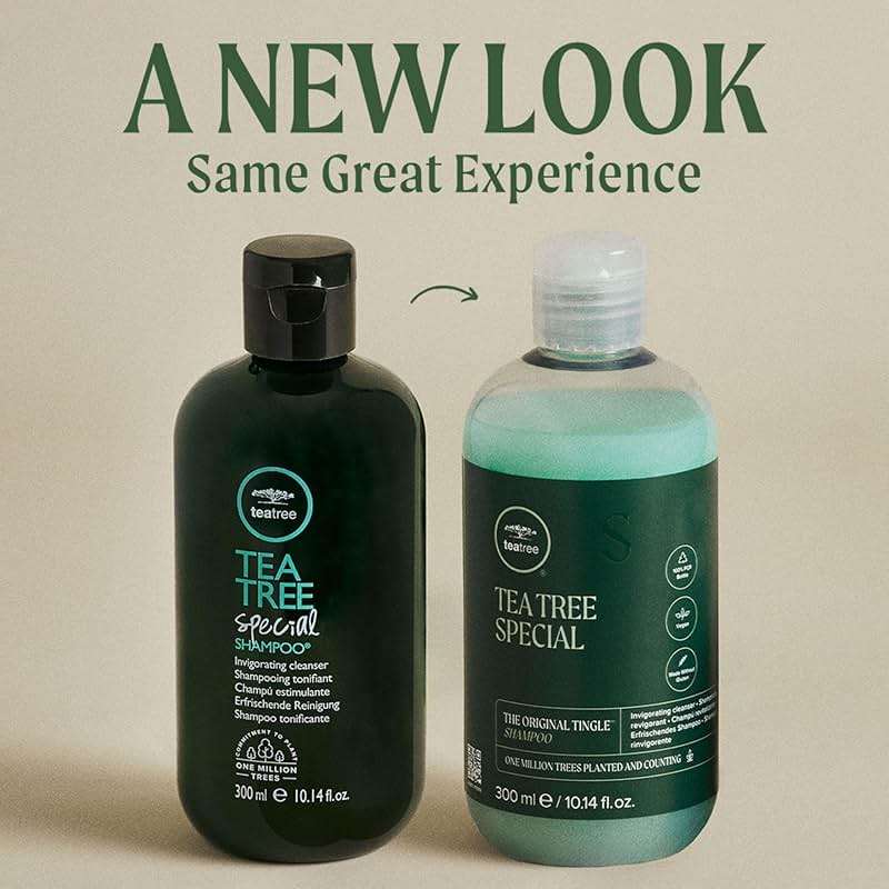 Tea Tree Special Shampoo, Deep Cleans, Refreshes Scalp, For All Hair Types, Especially Oily Hair - Image 2