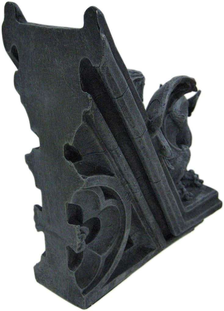 Gothic Gargoyle Sculptural Bookends Book Ends - Image 5