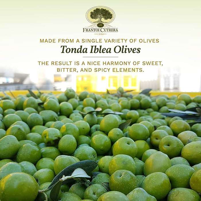 Frantoi Cutrera Primo Cold Extracted Italian Extra Virgin Olive Oil Cold Pressed, Polyphenol Rich Olive Oil, Authentic Certified DOP Sicilian EVOO Imported From Italy, 25.4 fl oz (Pack of 1) - Image 4