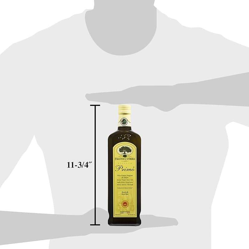 Frantoi Cutrera Primo Cold Extracted Italian Extra Virgin Olive Oil Cold Pressed, Polyphenol Rich Olive Oil, Authentic Certified DOP Sicilian EVOO Imported From Italy, 25.4 fl oz (Pack of 1) - Image 7