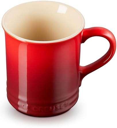 Le Creuset Stoneware Vancouver Mug, 14 oz., Cerise - Image 4