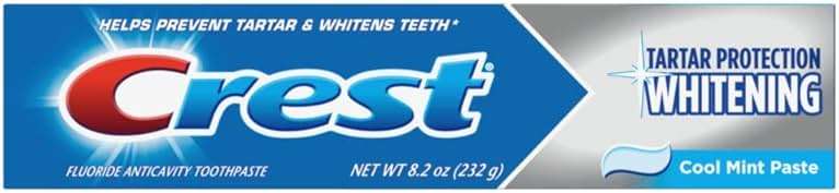 Crest Tartar Protection Whitening Cool Mint Flavor Toothpaste 8.2 Oz (Pack of 4) - Image 7