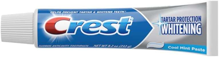 Crest Tartar Protection Whitening Cool Mint Flavor Toothpaste 8.2 Oz (Pack of 4) - Image 8