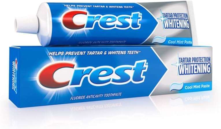 Crest Tartar Protection Whitening Cool Mint Flavor Toothpaste 8.2 Oz (Pack of 4) - Image 10