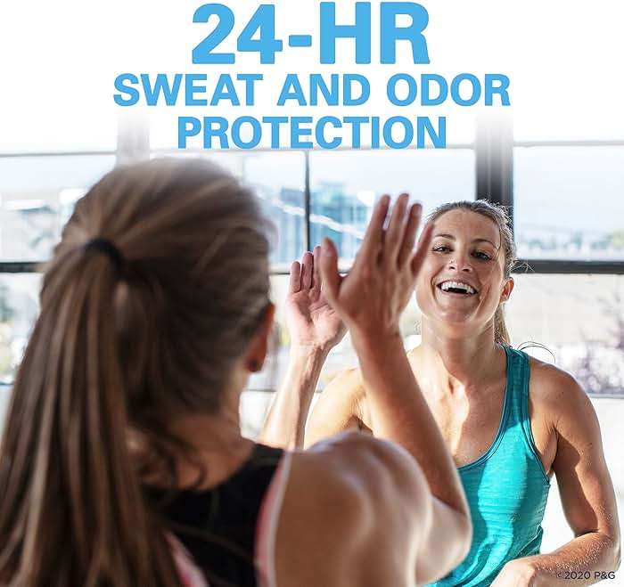 Secret Antiperspirant and Deodorant for Women, 24hr Sweat & Odor Protection, PH Balanced Protection, Gentle on Skin, Invisible Solid, Shower Fresh Scent, 2.6 oz (Pack of 2) - Image 2