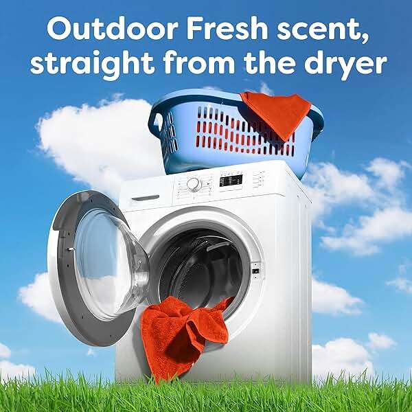 Bounce Fabric Softener Sheets, Outdoor Fresh Scent, 240 Count - Image 6