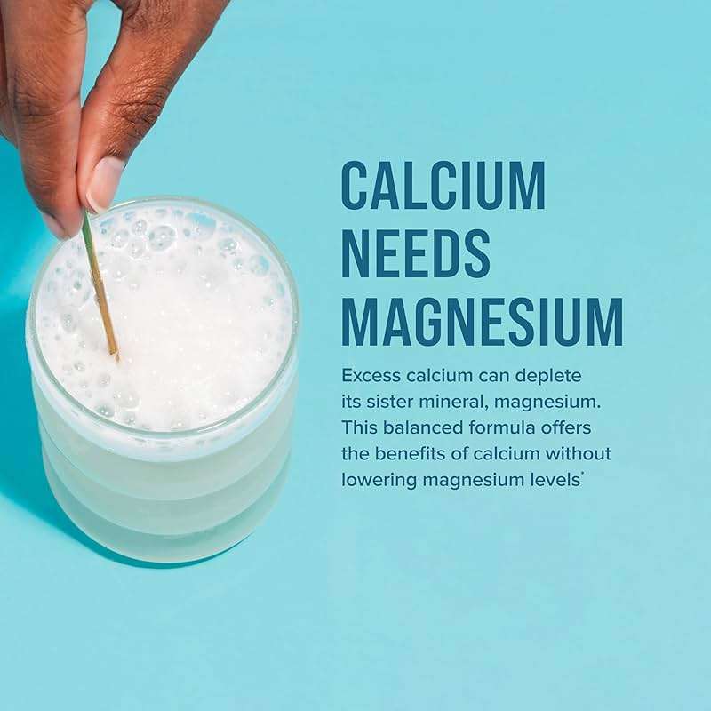 Natural Vitality Calm, Magnesium & Calcium Supplement, Drink Mix Powder Supports a Healthy Response to Stress, Gluten Free, Vegan, & Non-GMO, Raspberry Lemon, 16 oz - Image 7