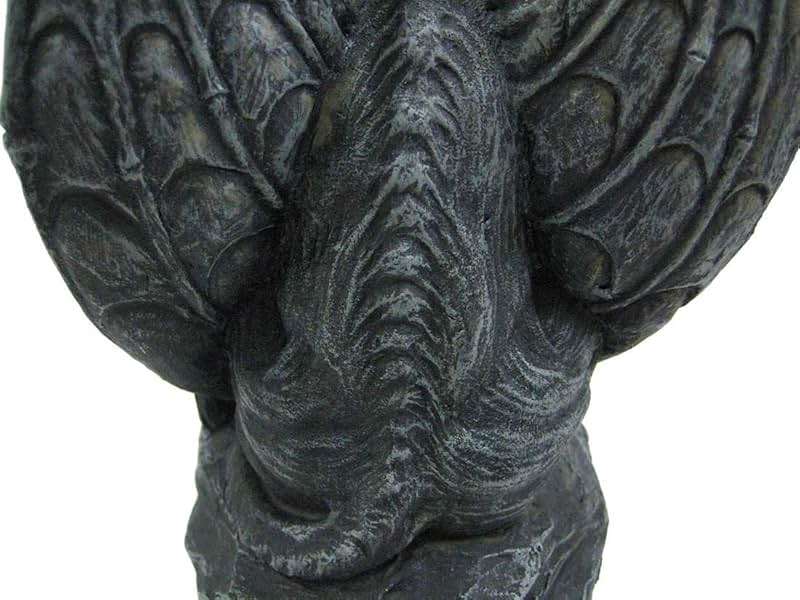 Poised Protector Winged Gargoyle Statue Guardian - Image 6