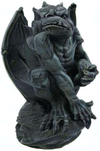 Poised Protector Winged Gargoyle Statue Guardian - Image 7