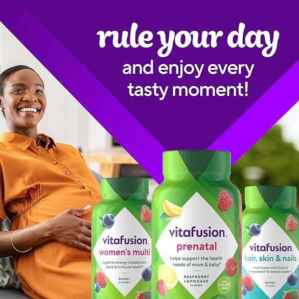 vitafusion PreNatal Gummy Vitamins, Raspberry Lemonade Flavor, Prenatal Vitamin Supplement for Women with Folate and DHA, 45 Day Supply, 90 Count - Image 12
